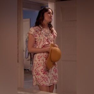 ASO Blair Waldorf Balenciaga cherry blossom dress FR 42